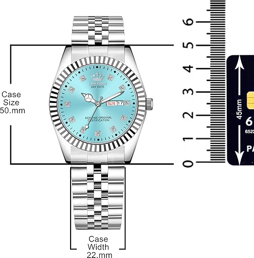 LIMESTONE Legacy Series Men's Stainless Steel Strap Watch Round Dial Quartz Movement Analog Watch