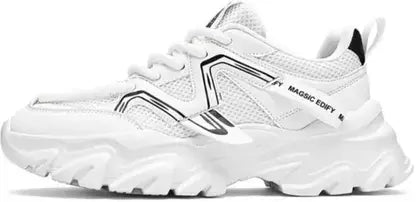 WHITE SHOES PREMIUM QUALITY SNEAKERS Sneakers For Men  (White , 8)