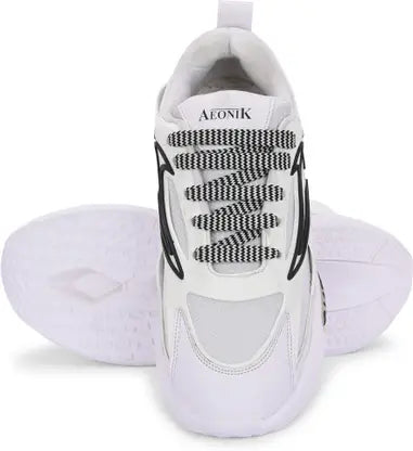WHITE HIGH PREMIUM QUALITY Running Shoes For Men  (White , 6)